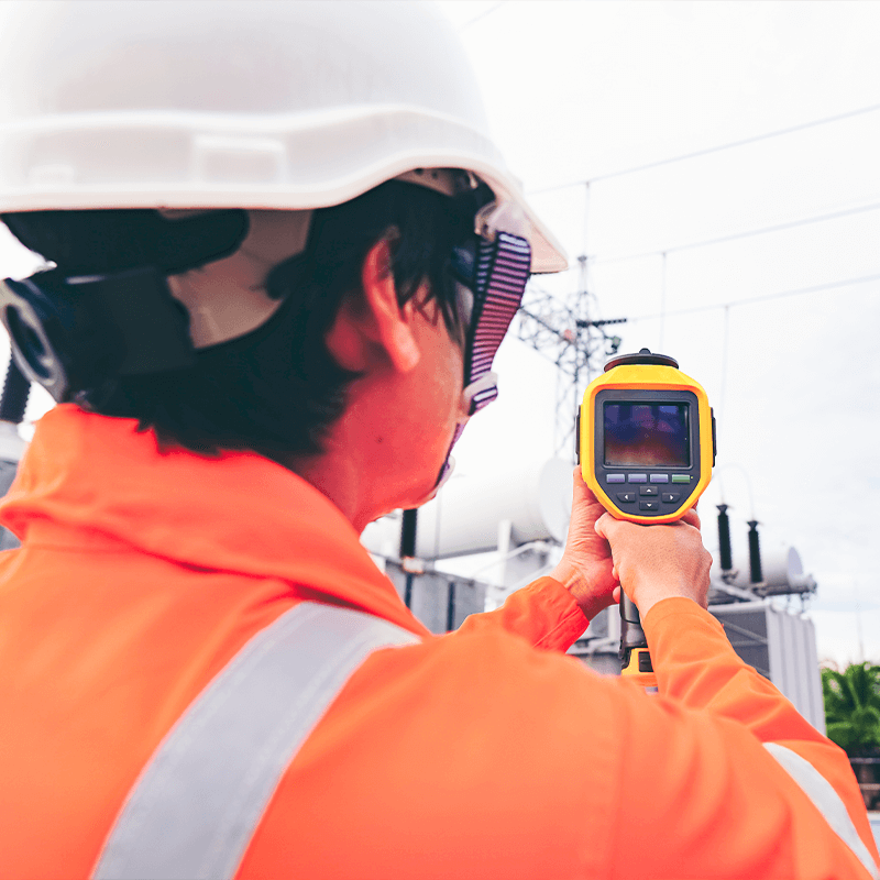 Inspeções preventivas e termografia